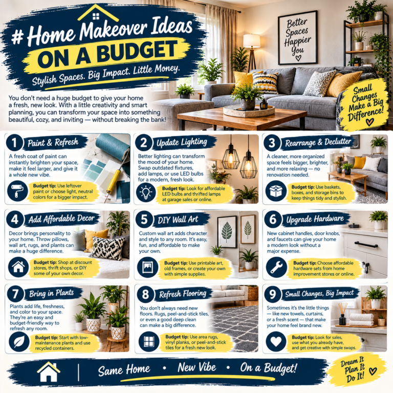 Home Makeover Ideas on a Budget